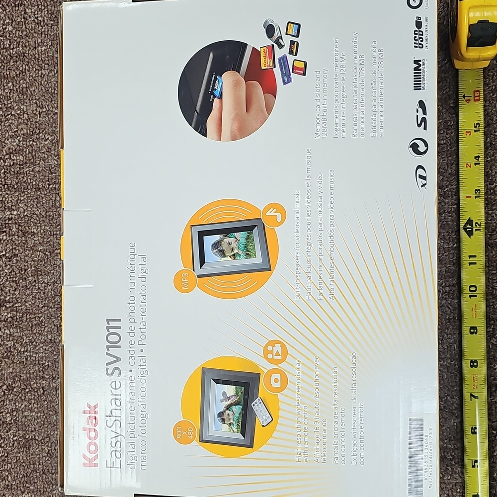 Kodak EasyShare SV1011 Digital Picture Frame - Picture 5 of 10